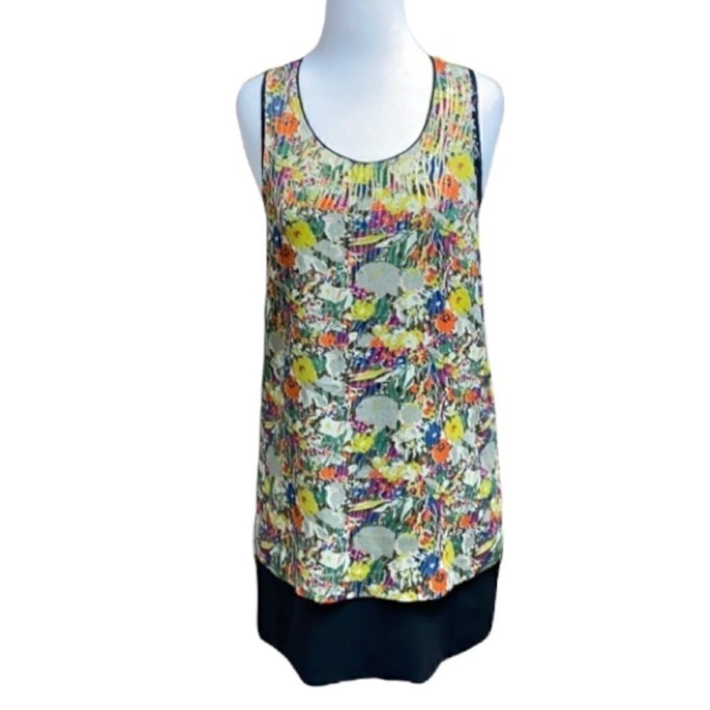 Petticoat Alley Floral Sleeveless Dress Size Small NWOT